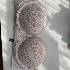 Victoria's Secret Strapless Lace Bra